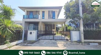 บ้านเดี่ยว บุราสิริ วงแหวน – อ่อนนุช หลังริม เฟอร์ Built – in ถูกสุดในโครงการ