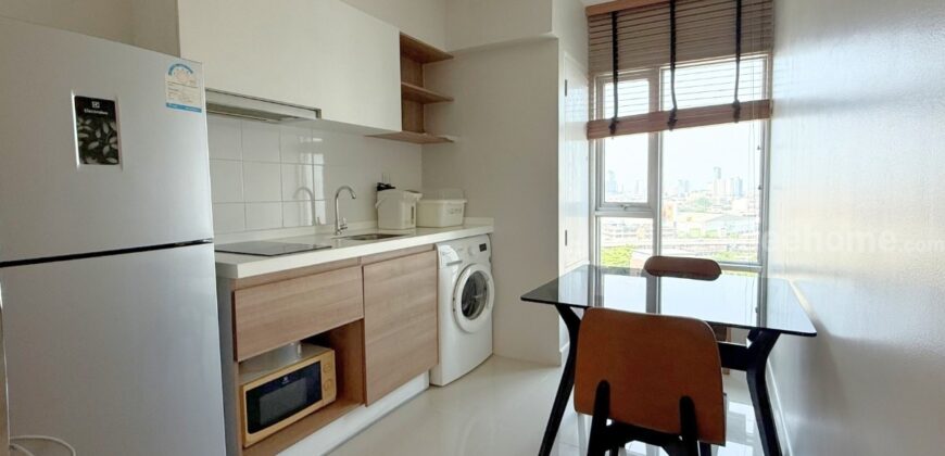 ขาย!! คอนโด เซ็นทริค ติวานนท์ สเตชั่น (ชั้น12A ขนาด 33 ตร.ม.) ห้องพร้อมอยู่ ใกล้รถไฟฟ้า MRT สถานีแยกติวานนท์ 200 เมตร เมืองนนทบุรี: Centric Tiwanon Station