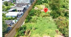 ขายที่ดินปากเกร็ด 201 ตารางวา รูปสี่เหลี่ยมผืนผ้า ทำเลทองซอยวัดสลักเหนือ