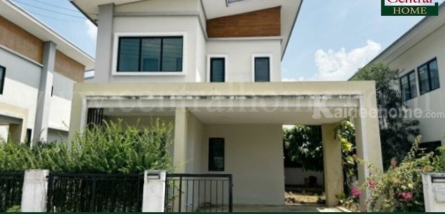 บ้านเดี่ยว 2 ชั้น วิสต้า วิลล์ G คลอง 8 บ้านสวย สไตล์โมเดิร์น ราคาถูก