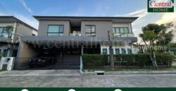 บ้านเดี่ยว เซนโทร ราชพฤกษ์-สวนผัก บิวอินทั้งหลัง แปลงริมข้างสวน พร้อมเข้าอยู่