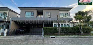 บ้านเดี่ยว เซนโทร ราชพฤกษ์-สวนผัก บิวอินทั้งหลัง แปลงริมข้างสวน พร้อมเข้าอยู่