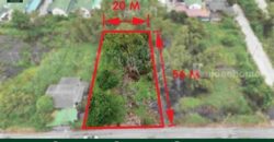 ที่ดินเปล่า 285 ตร.วา ซอยบงกช 55 คลอง 2 ปทุมธานี