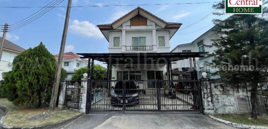 บ้านเดี่ยว 70.1 ตารางวา วิสต้าวิลล์ ลำลูกกา คลอง 3 ปทุมธานี แปลงริม