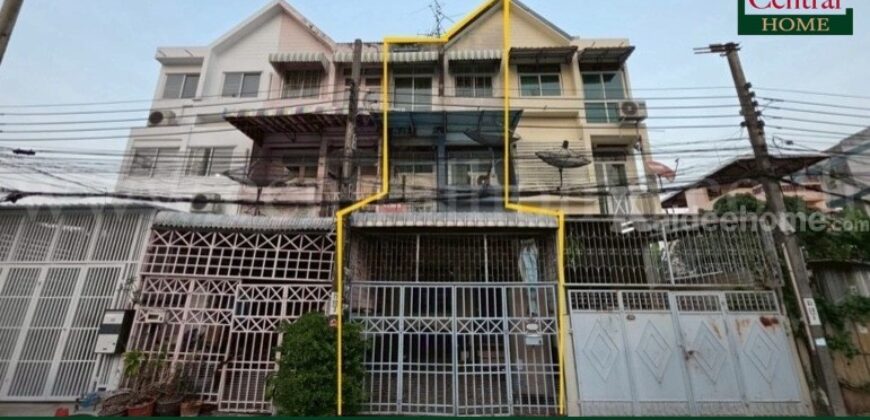ทาวน์เฮ้าส์ 3 ชั้น สุขุมวิท 103 ซอยอุดมสุข 21 ราคาถูก ใกล้ BTS อุดมสุข
