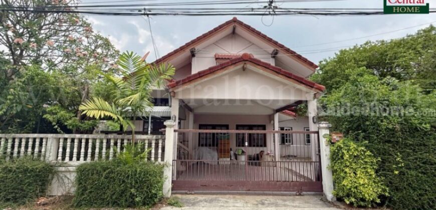 บ้านเดี่ยว 81 ตร.วา สหกรณ์การบินไทย แจ้งวัฒนะ – ปากเกร็ด ราคาถูก