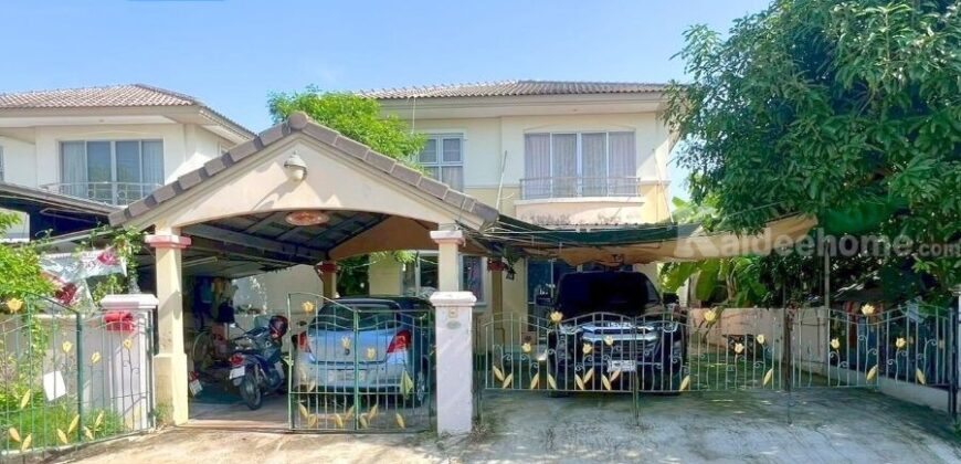 ขาย!! บ้านเดี่ยว ศุภาลัยวิลล์ พระราม 2 ( ขนาด 53 ตร.ว.) ซ. พันท้ายนรสิงห์ เมืองสมุทรสาคร ใกล้เซ็นทรัลมหาชัย : Supalai Ville Rama 2