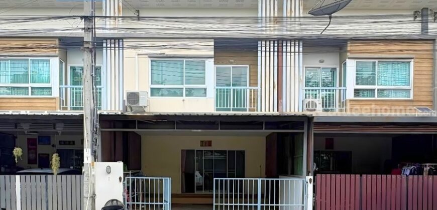 ขาย!! ทาวน์โฮม วิลเลต ไลท์ รัตนาธิเบศร์ (ขนาด 20 ตร.ว.) ถ.บางใหญ่-บางคูลัด นนทบุรี : Villette Lite Rattanathibet