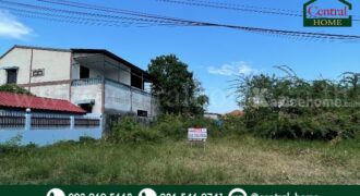 ที่ดินเปล่า 1 งาน 52 ตารางวา ซอยชลประทาน 40 (ซอยดี-มีโชค) หัวหิน แปลงริม ทำเลดี