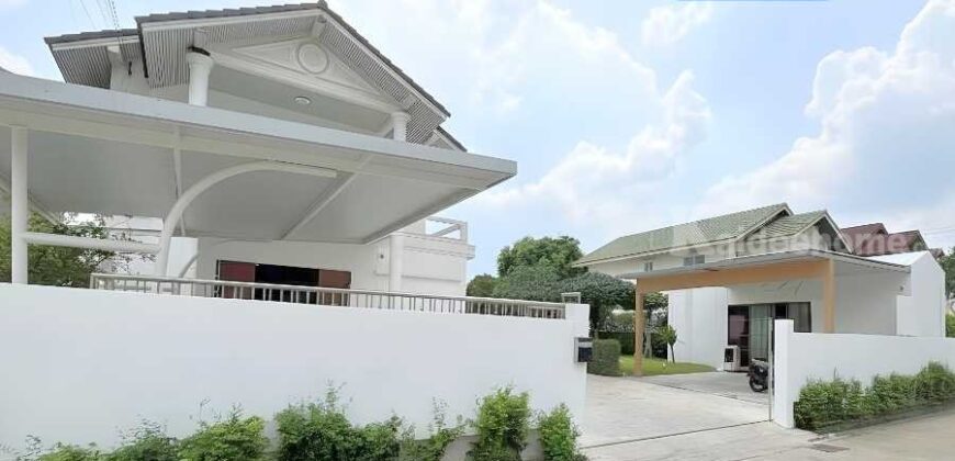 ขาย!! บ้านเดี่ยวหลังใหญ่ พร้อมบ้านน๊อคดาวน์ ซอยเทิดราชัน 37 (ขนาด 160 ตร.ว.) ถ.เทิดราชัน สีกัน ดอนเมือง กทม.