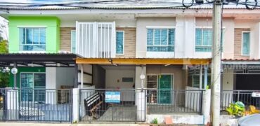 ขาย!! ทาวน์โฮม พฤกษาวิลล์72 นครอินทร์-พระเงิน (โซนหน้าสวน ขนาด 19 ตร.ว.) ใกล้พลัสมอลล์ โลตัสบางใหญ่ บางกรวย นนทบุรี : Pruksa Ville72 Nakornin-Prangern