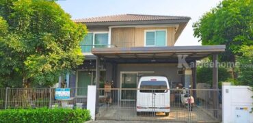 ขาย!! บ้านเดี่ยว หมู่บ้านมัณฑนา เลค วัชรพล เฟส2 (หน้าบ้านไม่ชนหลังอื่น ขนาด 55 ตร.ว.) สายไหม56 วัชรพล กรุงเทพฯ : Mantana Lake Watcharapol2