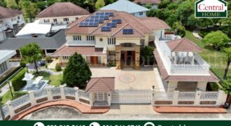 บ้านเดี่ยว 367 ตารางวา ลัดดารมย์ รัตนาธิเบศร์ แปลงริม หลังใหญ่ที่สุดในโครงการ