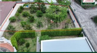 ที่ดินเปล่า ถมแล้ว 131 ตารางวา ลัดดารมย์ รัตนาธิเบศร์ แปลงริม