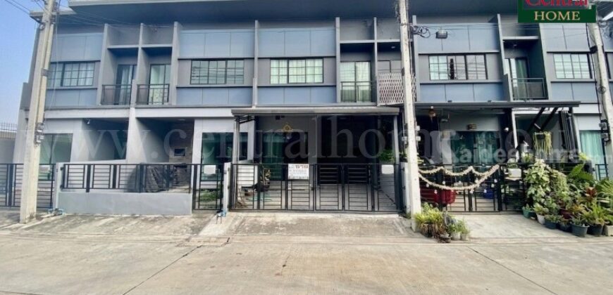 ทาวน์โฮม สิริ เพลส รังสิต ต่อเติมครบ พร้อมเข้าอยู่ ใกล้ทางด่วนบางพูน