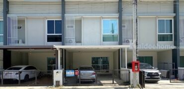 ขายทาวน์โฮม บ้านธงสิริ3 บ้านกล้วย-ไทรน้อย (ขนาด 20 ตร.ว.) ใกล้โฮมโปร บางบัวทอง และ MRT คลองบางไผ่ ไทรน้อย นนทบุรี : Baan Thongsiri3 Baan Kluay – Sai Noi