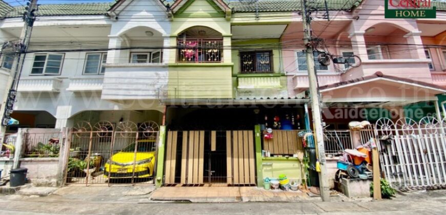 ทาวน์เฮ้าส์ บัวทองธานี ถนนกาญจนาภิเษก ทำเลดี เดินทางสะดวก