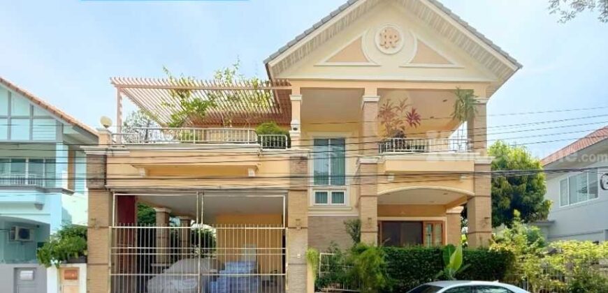 ขาย!! บ้านเดี่ยว 2 ชั้น เพอร์เฟค เพลส สุขุมวิท77- สุวรรณภูมิ เฟส 4 (ขนาด 68 ตร.ว. หน้าบ้านไม่ชนหลังอื่น) ลาดกระบัง บางพลี สมุทรปราการ : Perfect Place Sukhumvit 77-Suvarnabhumi Phase 4