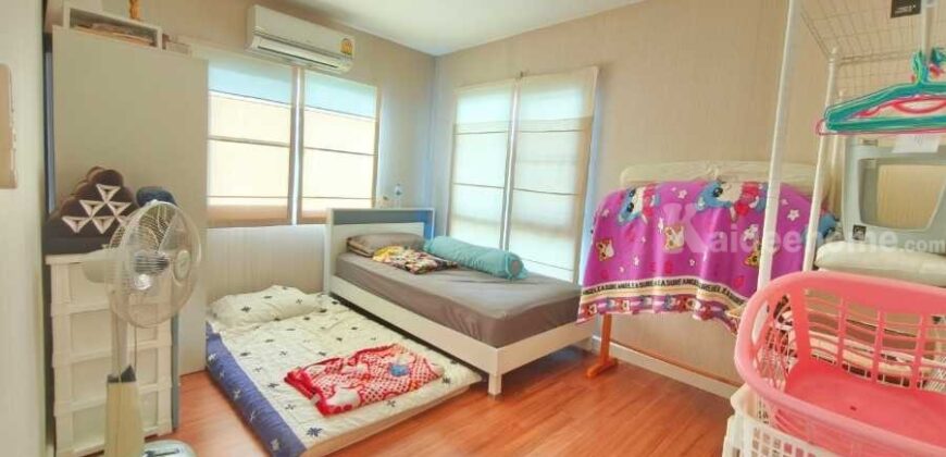 ขาย!! บ้านเดี่ยว หมู่บ้านมัณฑนา เลค วัชรพล เฟส2 (หน้าบ้านไม่ชนหลังอื่น ขนาด 55 ตร.ว.) สายไหม56 วัชรพล กรุงเทพฯ : Mantana Lake Watcharapol2