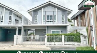 บ้านแฝด เพอร์เฟค พาร์ค ราชพฤกษ์ – 346 ปทุมธานี หลังริม