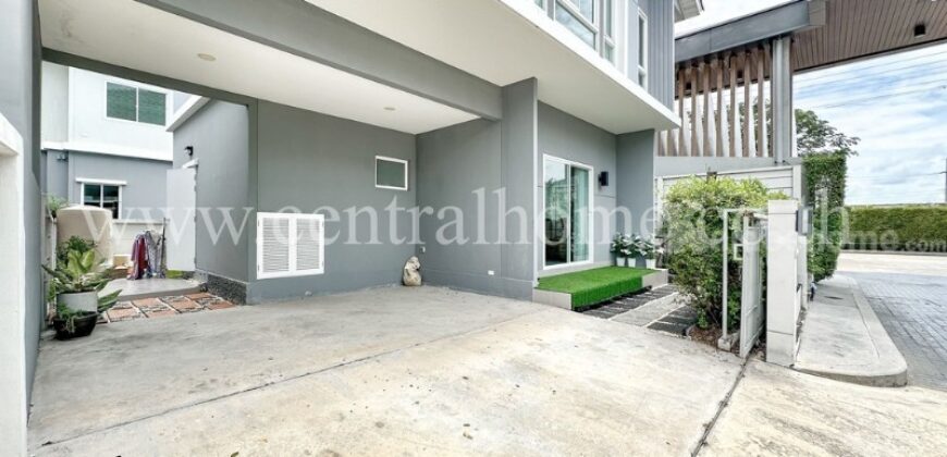 บ้านแฝด เพอร์เฟค พาร์ค ราชพฤกษ์ – 346 ปทุมธานี หลังริม