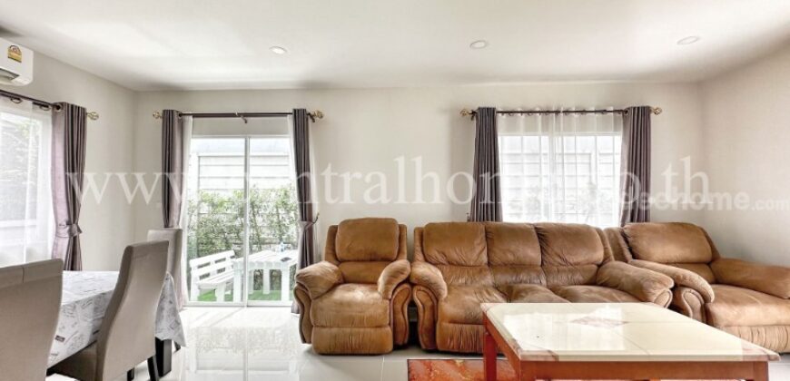 บ้านแฝด เพอร์เฟค พาร์ค ราชพฤกษ์ – 346 ปทุมธานี หลังริม