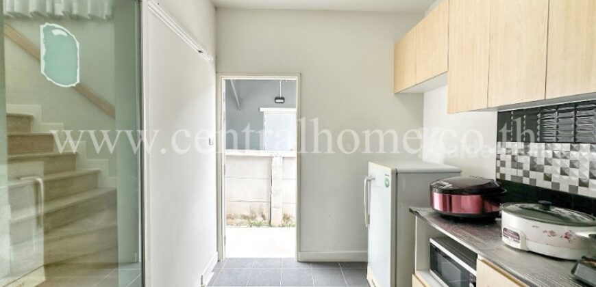 บ้านแฝด เพอร์เฟค พาร์ค ราชพฤกษ์ – 346 ปทุมธานี หลังริม