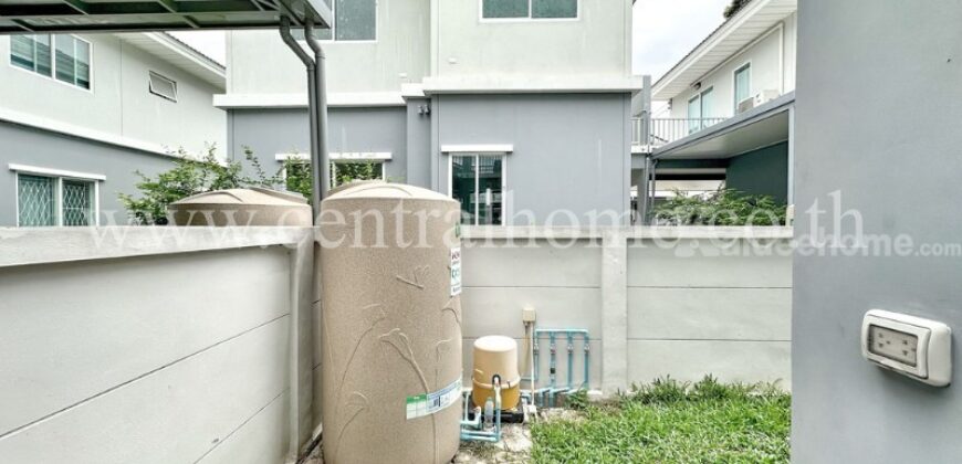 บ้านแฝด เพอร์เฟค พาร์ค ราชพฤกษ์ – 346 ปทุมธานี หลังริม