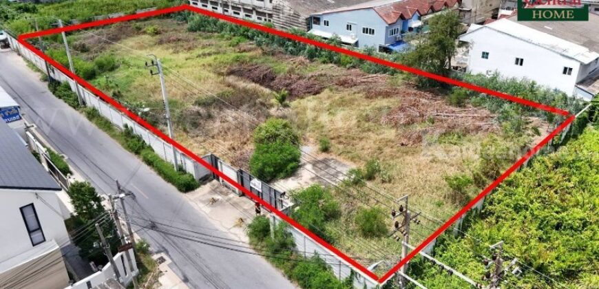 ที่ดินสีม่วง ถมแล้ว 1-3-83 ไร่ สุขสวัสดิ์ 78 – พระประแดง แปลงสวย