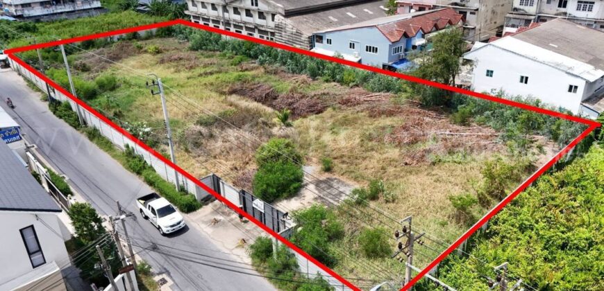 ที่ดินสีม่วง ถมแล้ว 1-3-83 ไร่ สุขสวัสดิ์ 78 – พระประแดง แปลงสวย