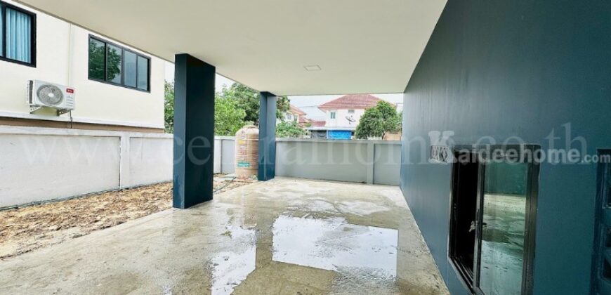 บ้านเดี่ยว ซอยเทพประทาน 1 บางกรวย – ไทรน้อย บ้านใหม่มือหนึ่ง ราคาถูก