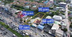 ที่ดินเปล่า 1 ไร่ ติดถนนกาญจนาภิเษก ซอยวัดพระนอน ใกล้ตลาดพระปิ่น 3