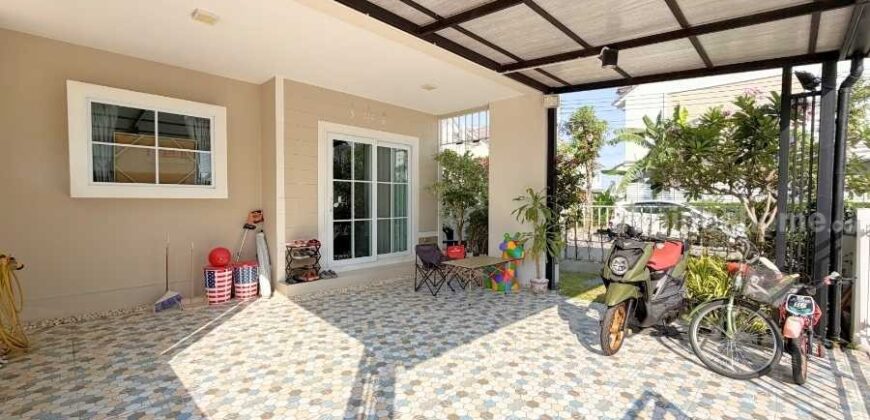 ขาย!! ทาวน์โฮม บ้านดี เดอะแฮมิลตัน กาญจนาภิเษก-บางใหญ่ (หลังมุม ขนาด 29 ตร.ว.) บ้านกล้วย-ไทรน้อย นนทบุรี : Baan D The Hamilton Kanjanaphisek-Bangyai