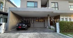 บ้านเดี่ยว เซนโทร ราชพฤกษ์-สวนผัก บิวอินทั้งหลัง แปลงริมข้างสวน พร้อมเข้าอยู่