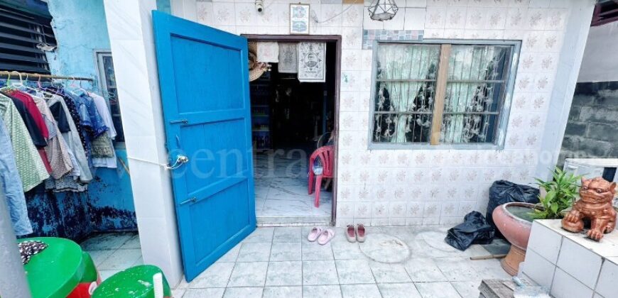 บ้านเดี่ยว เคหะร่มเกล้า 27 ลาดกระบัง หน้าบ้านไม่ชนใคร