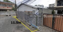 ขายที่ดิน 20มิถุนา ลัดออก ประชาราษฎร์บำเพ็ญ11 ได้ 49 ตารางวา