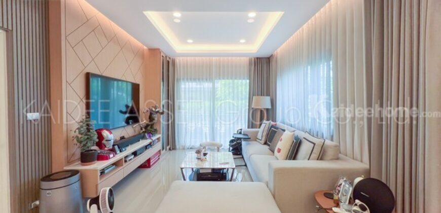 เซนโทร ราชพฤกษ์-สวนผัก | บ้านเดี่ยว แต่งครบ หลังมุม บางกรวย