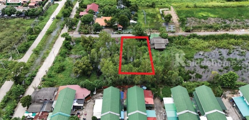 ที่ดินเปล่า 285 ตร.วา ซอยบงกช 55 คลอง 2 ปทุมธานี