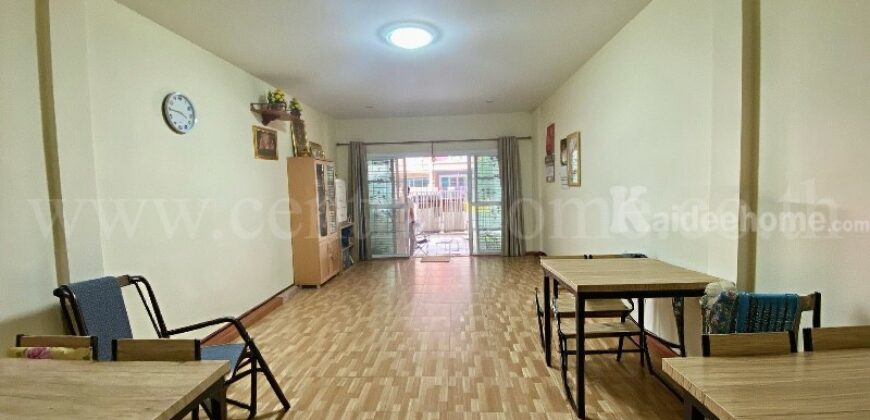 ทาวน์เฮ้าส์ บีเค ลัคกี้โฮม 3 อุทัย-โรจนะ ต่อเติมครบ พร้อมอยู่