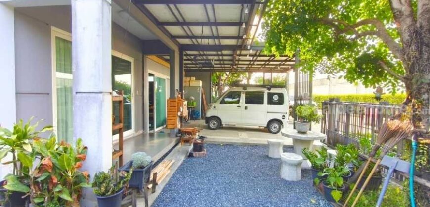 ขาย!! บ้านเดี่ยว หมู่บ้านมัณฑนา เลค วัชรพล เฟส2 (หน้าบ้านไม่ชนหลังอื่น ขนาด 55 ตร.ว.) สายไหม56 วัชรพล กรุงเทพฯ : Mantana Lake Watcharapol2