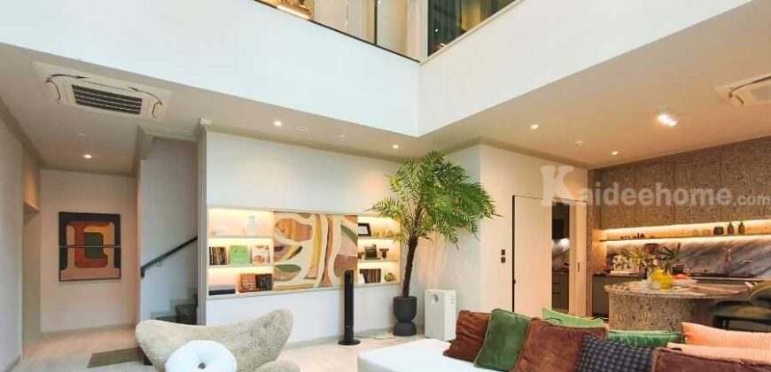 ขาย/ให้เช่า บ้านเดี่ยว 3 ชั้น แกรนด์ บางกอก บูเลอวาร์ด ดอนเมือง-แจ้งวัฒนะ (ขนาด 76 ตร.ว.) ระดับ Luxury เป็นบ้านตัวอย่างตกแต่งพร้อมเข้าอยู่ ติดถนนศรีสมาน ใกล้ทางด่วนอุดรรัถยา ปากเกร็ด นนทบุรี : Grand Bangkok Boulevard Donmueang-Chaengwattana