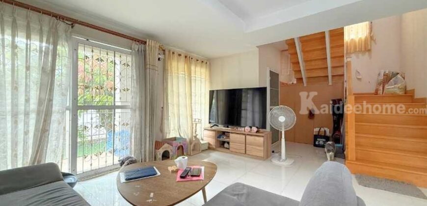 ขาย!! บ้านแฝดสไตล์บ้านเดี่ยว 2 ชั้น หมู่บ้านพฤกษาทาวน์ เซเรนิตี้ เพชรเกษม81 (ขนาด 47 ตร.ว.) ถนนมาเจริญ แขวงหนองแขม เขตหนองแขม กรุงเทพมหานคร : Pruksa Town Serenity Petchkasem 81