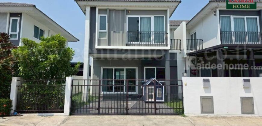 บ้านแฝด ศุภาลัย วิลล์ ชัยพฤกษ์ – วงแหวน ราคาถูกที่สุดในโครงการ