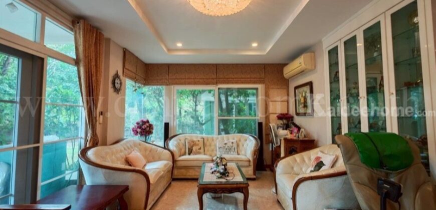 บ้านเดี่ยว ลัดดารมย์ ราชพฤกษ์ – รัตนาธิเบศร์ 2 โครงสร้างดี พร้อมเรือนรับรอง