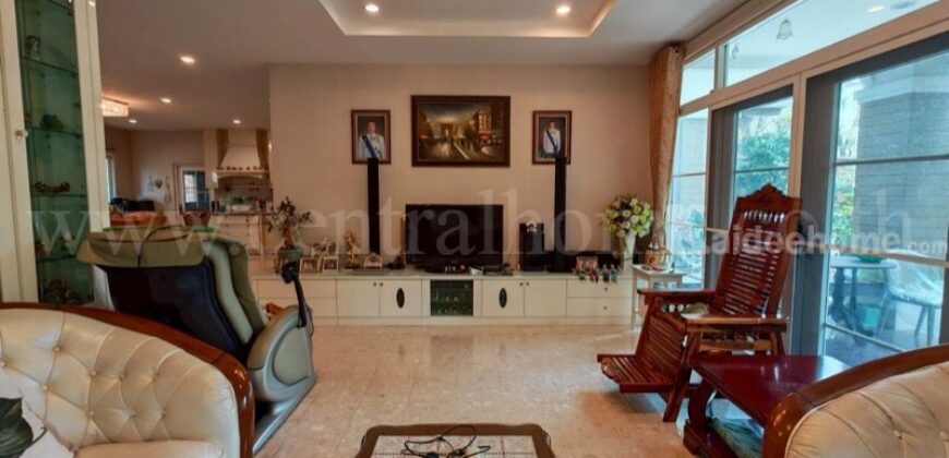 บ้านเดี่ยว ลัดดารมย์ ราชพฤกษ์ – รัตนาธิเบศร์ 2 โครงสร้างดี พร้อมเรือนรับรอง