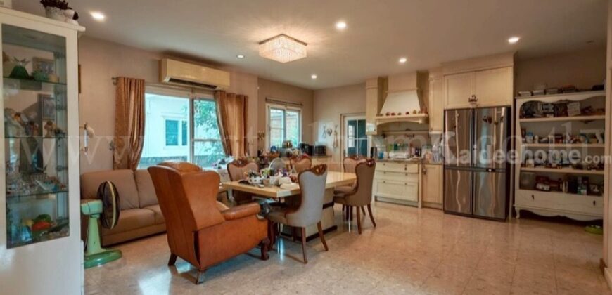 บ้านเดี่ยว ลัดดารมย์ ราชพฤกษ์ – รัตนาธิเบศร์ 2 โครงสร้างดี พร้อมเรือนรับรอง