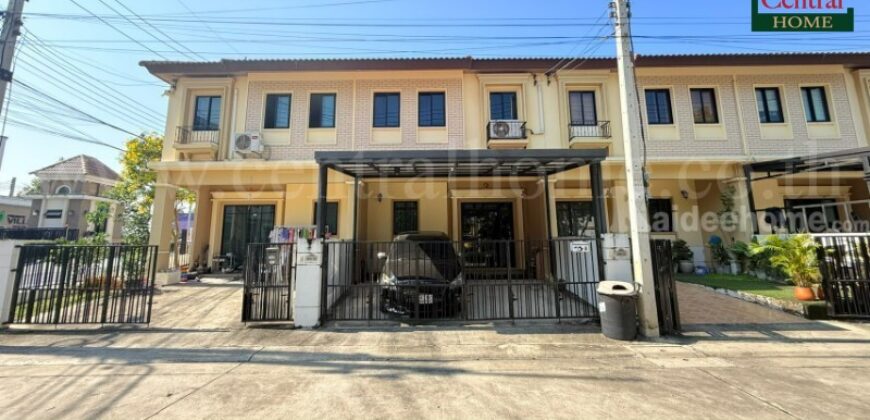 ทาวน์โฮม พฤกษาวิลล์ 113 ติวานนท์ – รังสิต ต่อเติมแล้ว ใกล้ตลาดพูนทรัพย์