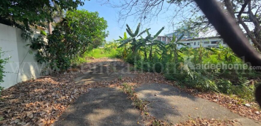 ที่ดินถมแล้ว 4 ไร่ ซอยพระแม่การุณย์ ศรีสมาน เดินทางสะดวก ใกล้ทางด่วน