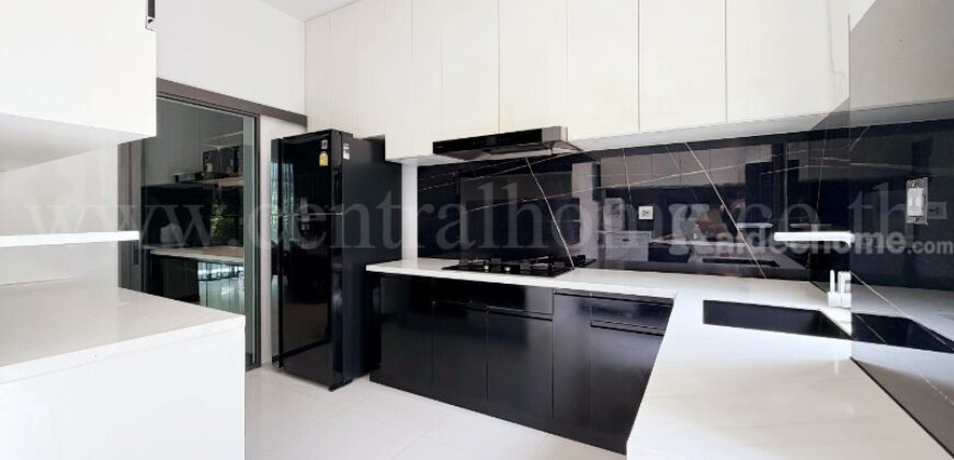 บ้านเดี่ยว 3 ชั้น แกรนด์ บางกอก บูเลอวาร์ด ราชพฤกษ์ – พระราม 5 แต่งครบ พร้อมเข้าอยู่