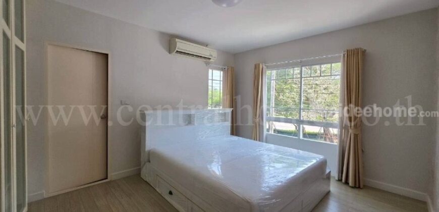 ทาวน์โฮม 2 ชั้น วิลลาจจิโอ บางนา ซอยเอแบค บ้านสวยใหม่มาก พร้อมอยู่ ราคาถูก